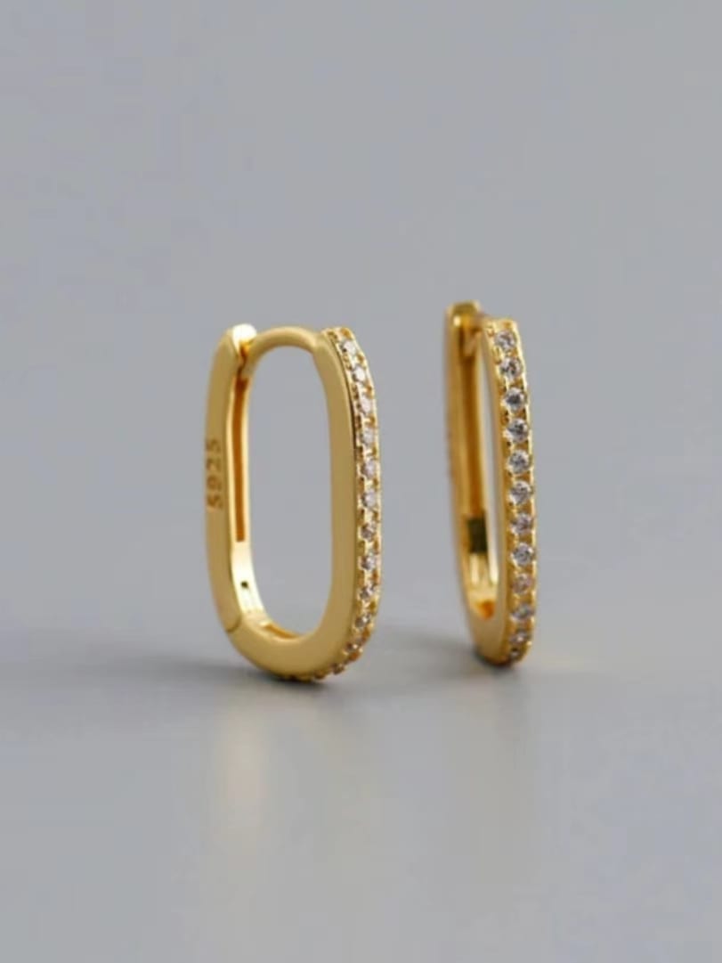 925 Sterling Silver Cubic Zirconia Earrings