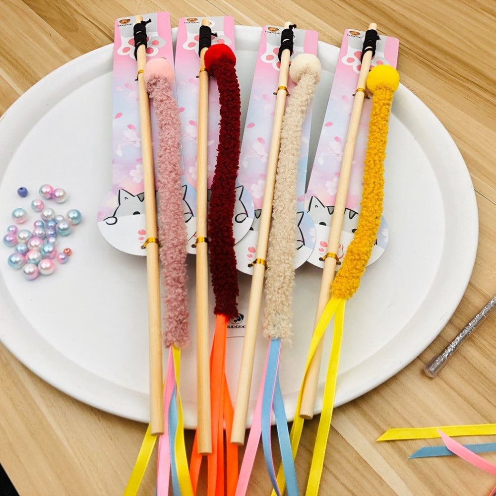 Cat Teasing Wand Toy