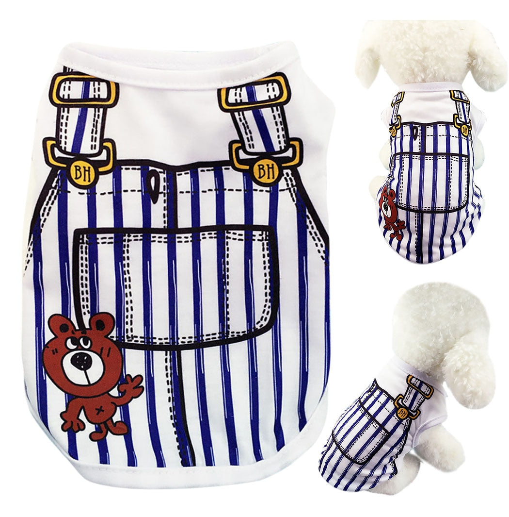 Stripe Vest For Dogs
