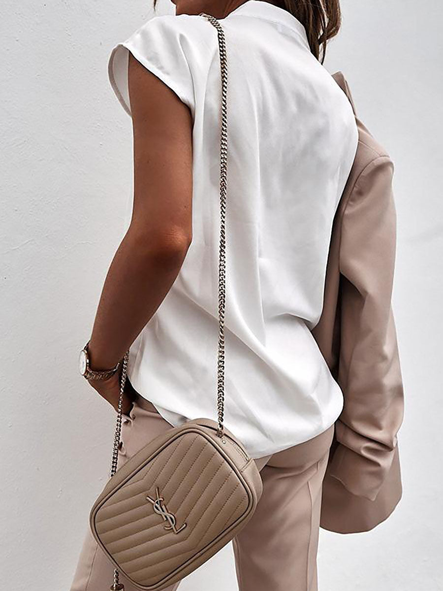 Classic Tale V Neck Blouse