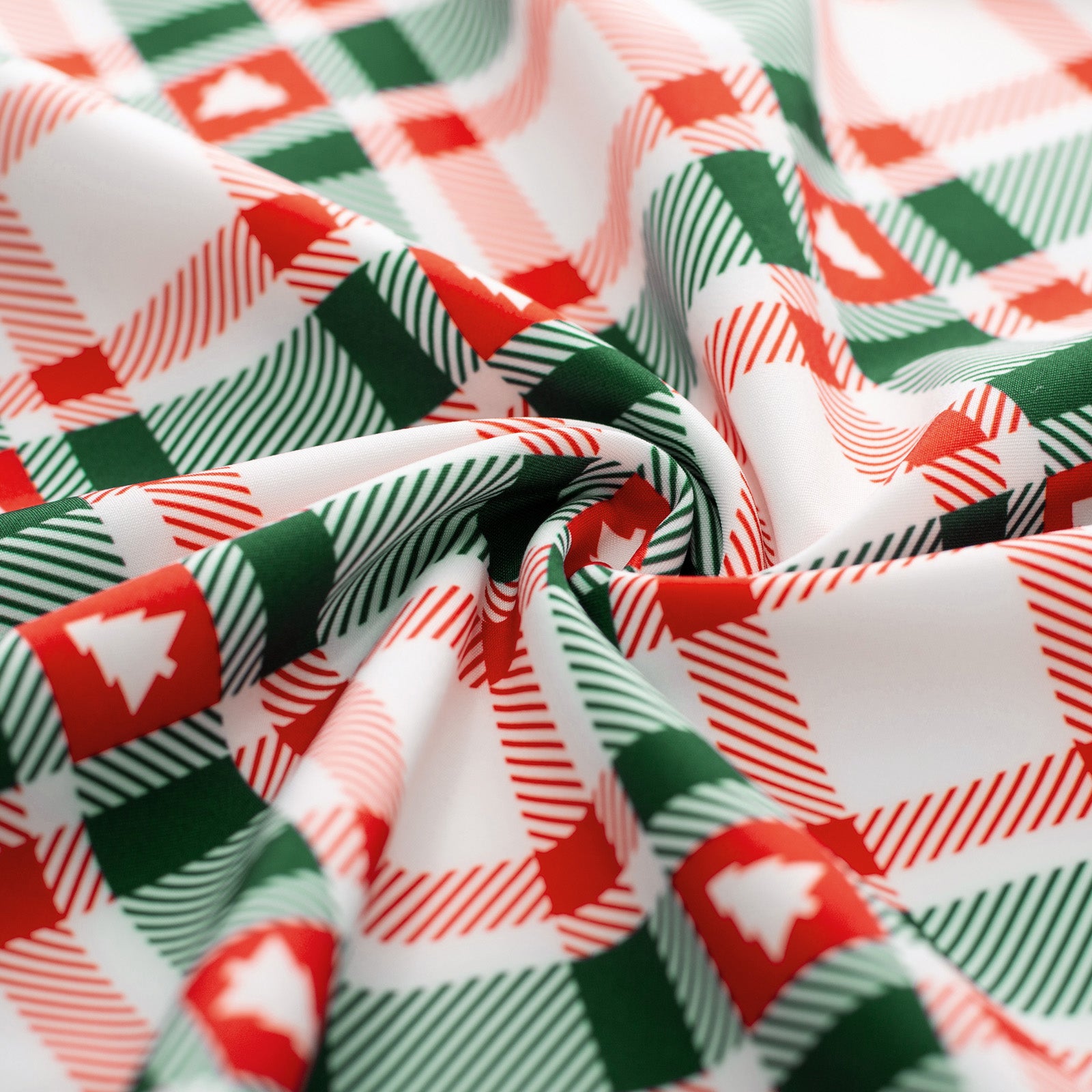 High Waist Plaid Style Bow Pattern A-Line Skirt