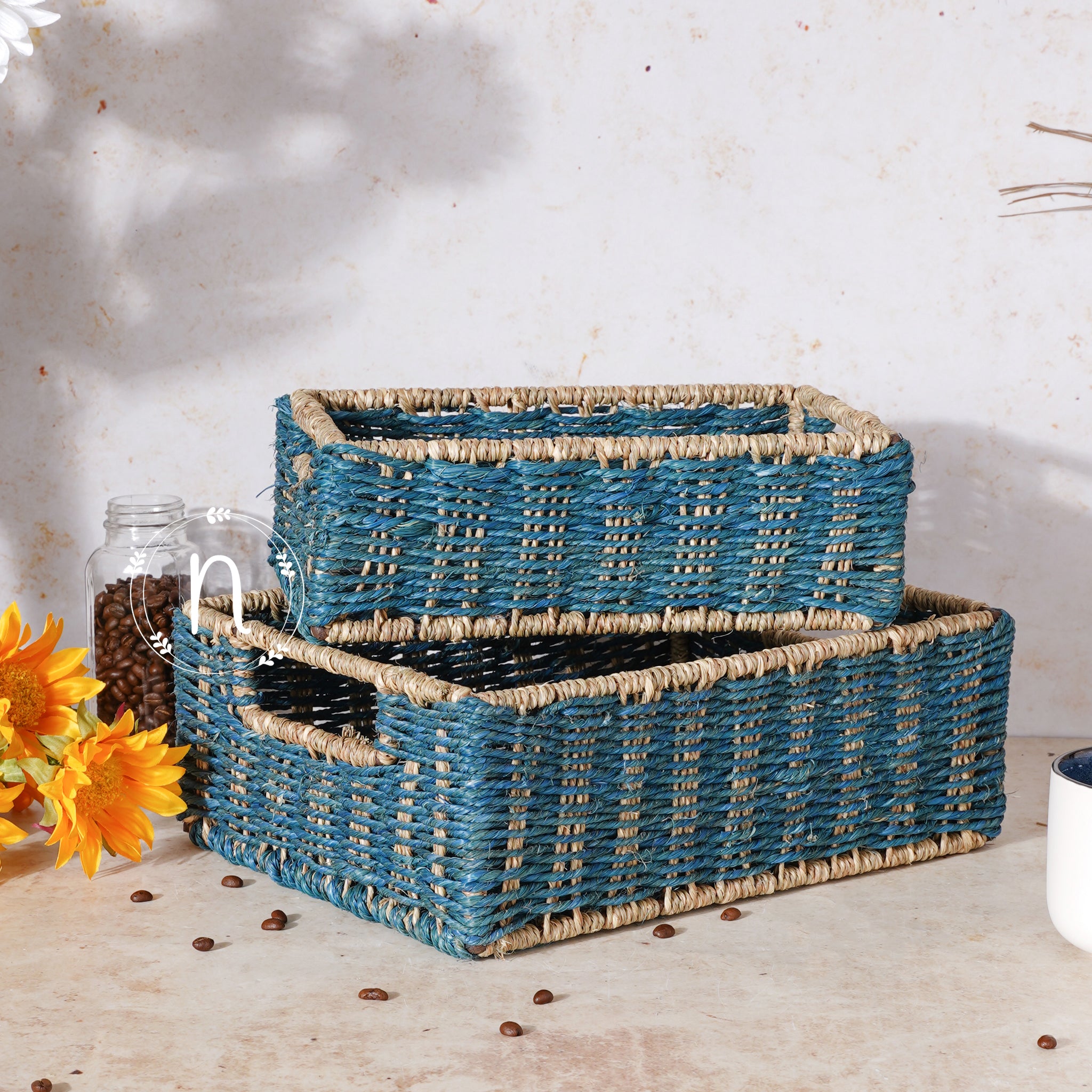 Handwoven Baskets Set