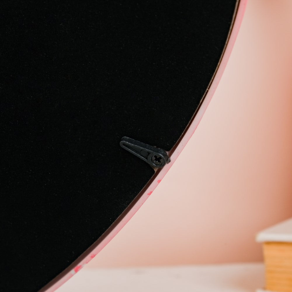 Hearty Desk Mirror Pink Large