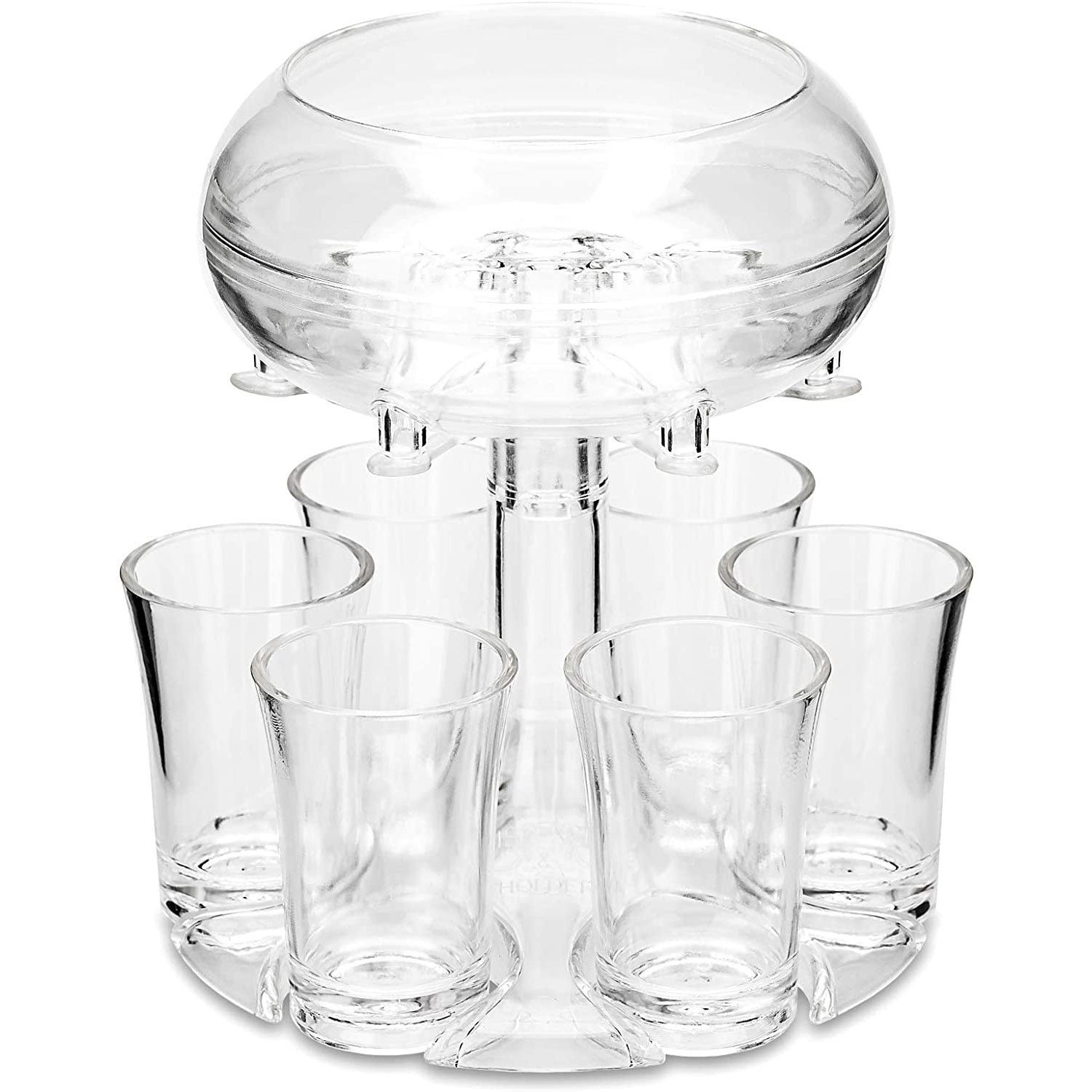 🌼🍷 6 Shot Glass Dispenser and Holder