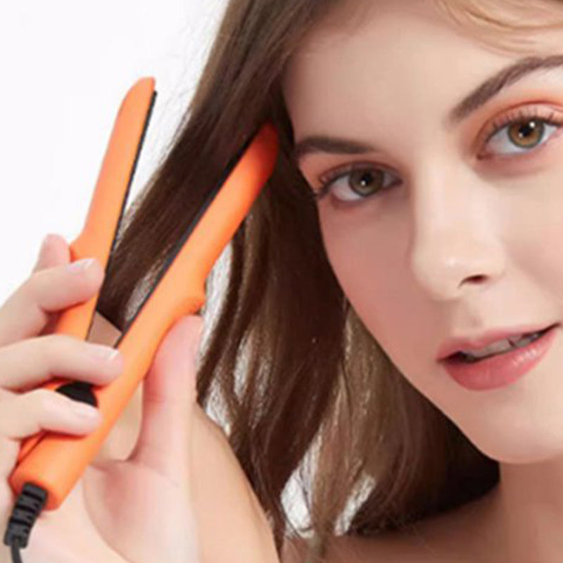 2-in-1 Mini Curling Wand & Flat Iron Hair Straightener50% OFF