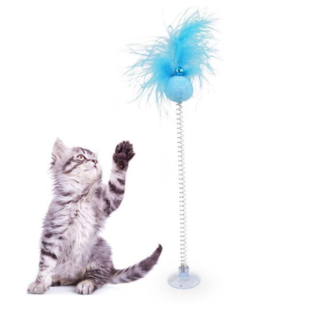 Feather Toy With Bell For Cats