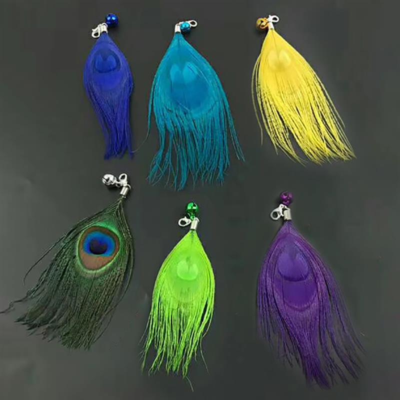 6Pc Refill Wand Feathers for Cat