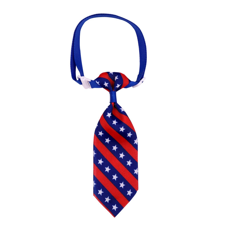 New Everyday Casual Independence Day Dog Tie Accessories