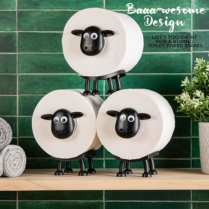 🎁 Sheep Toilet Roll Holder