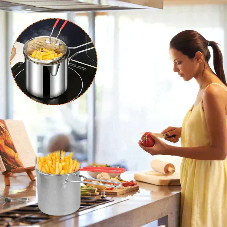 🔥LAST DAY SALE 49% OFF🎁304 Stainless Steel Multifuntional Fryer
