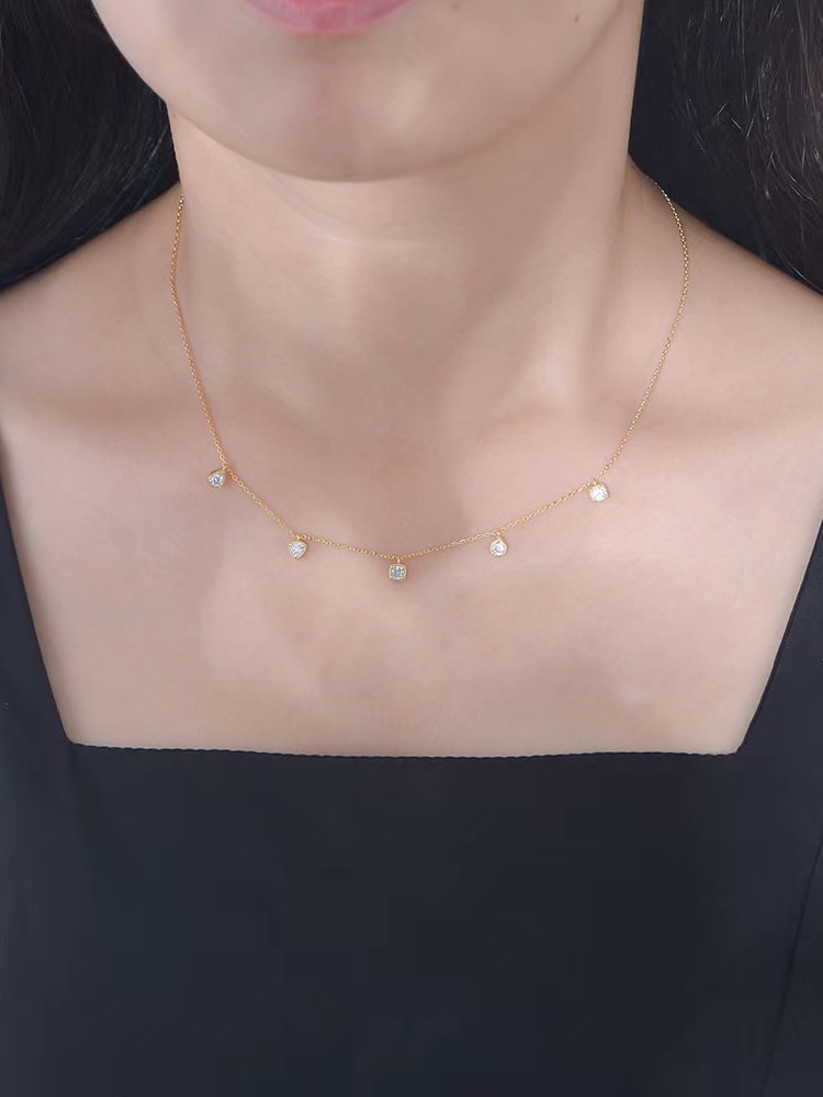 925 Sterling Silver Cubic Zirconia Necklace