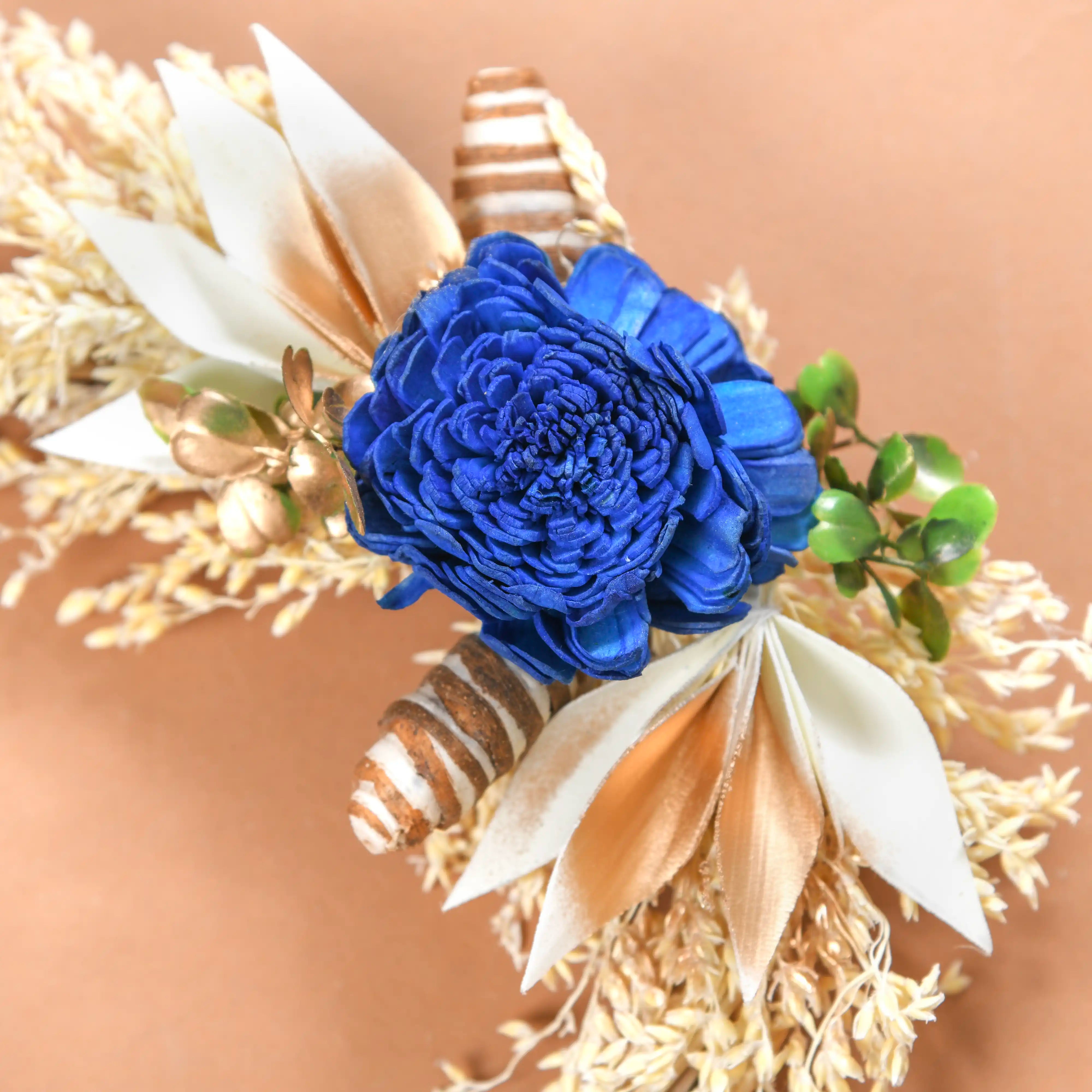 Mini Shola Flower Wreath Eco-Friendly Set Of 4