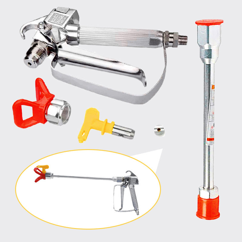 Airless paint spray gun