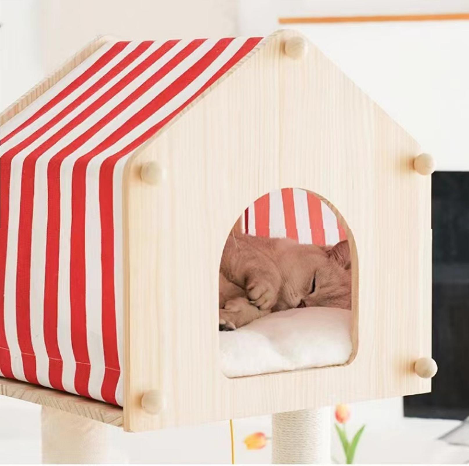 Farm Vibe Cat Tree Climbing Frame With Scratching Posts