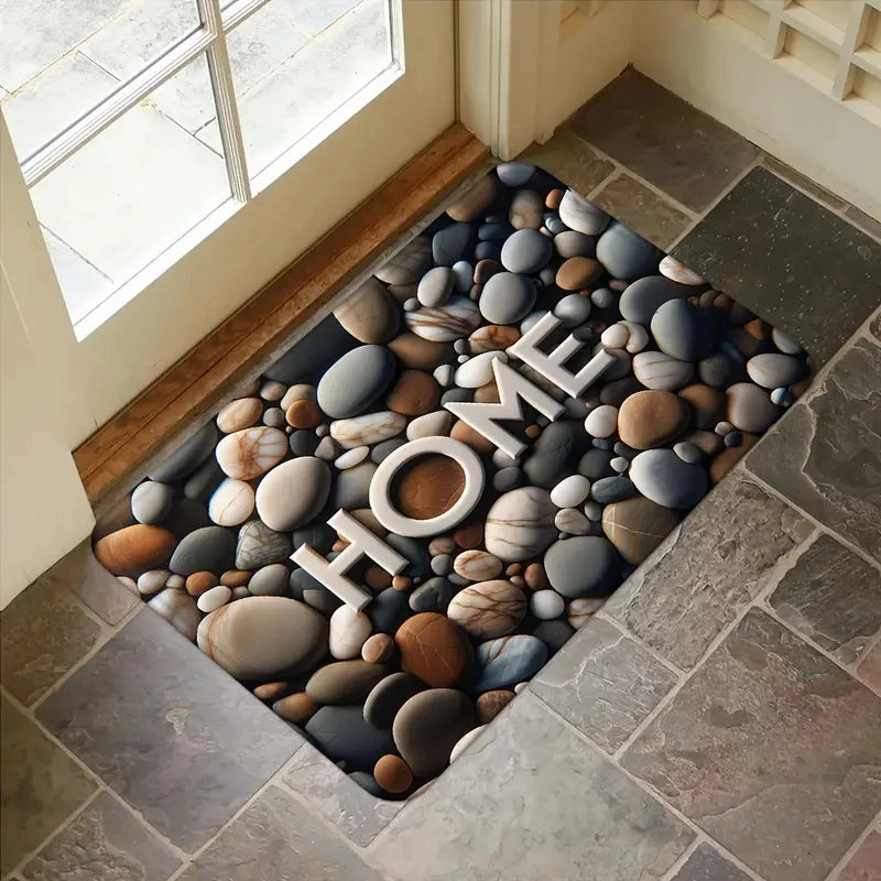 Casual Letter Diatom Ooze Carpet Bathing