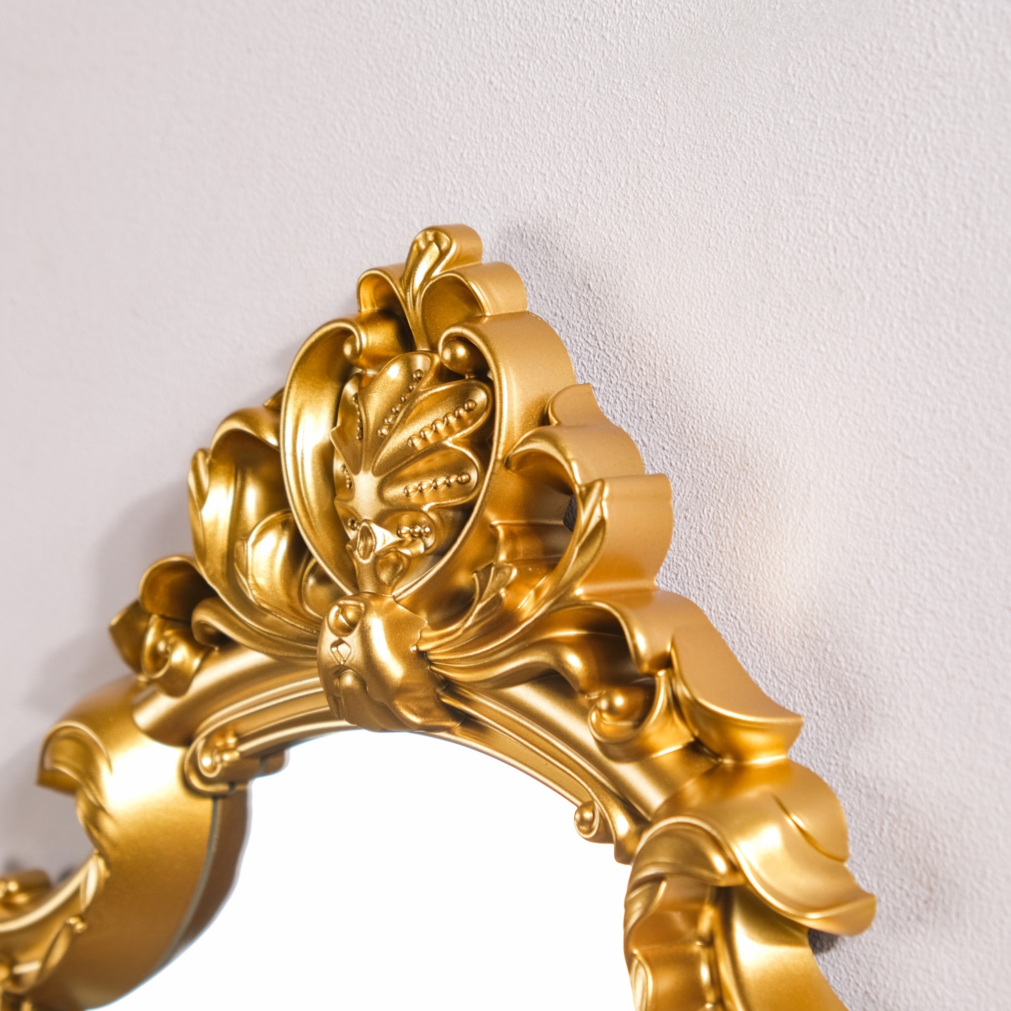 Decorative Gilded Wall Mirror Gold