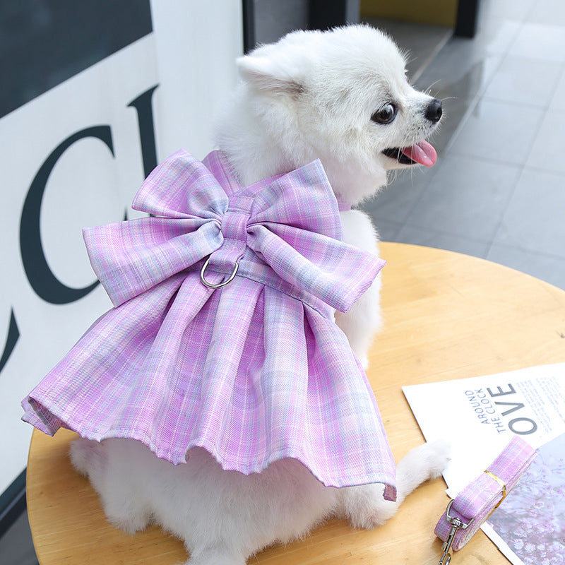 Collar Harness Cute Pet Harnesses With Breast Straps