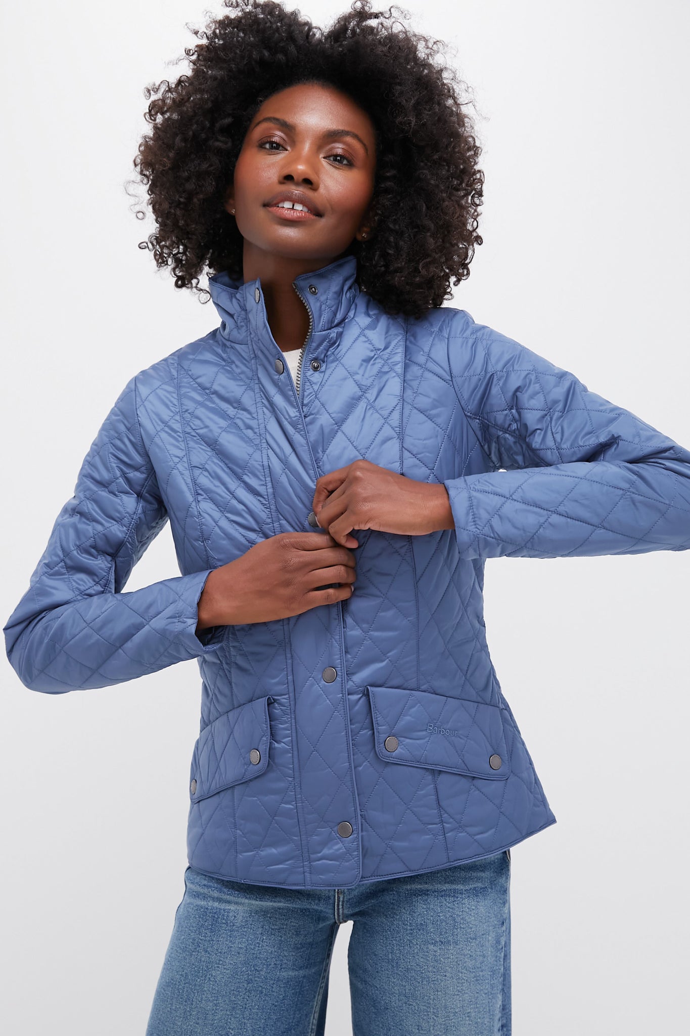 Stone Blue Flyweight Cavalry Quilt