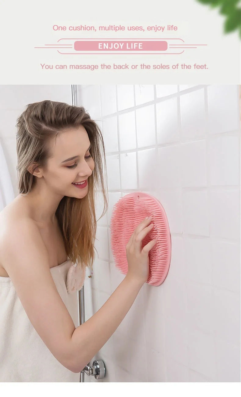 Shower Foot & Back Scrubber. Massage Pad