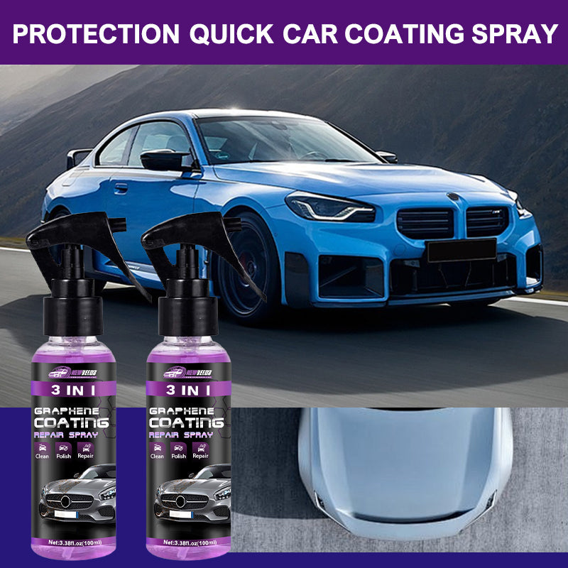 💥BUY 5 GET 5 FREE🎉3 in 1 High Protection Quick Car Coating Spray