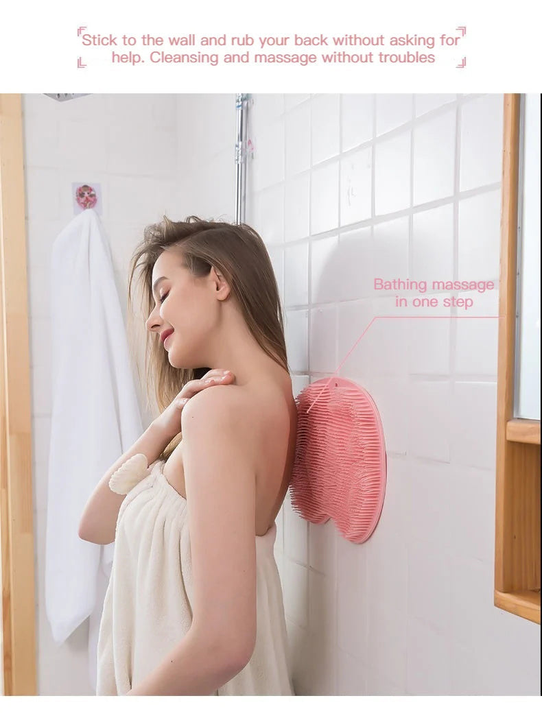 Shower Foot & Back Scrubber. Massage Pad