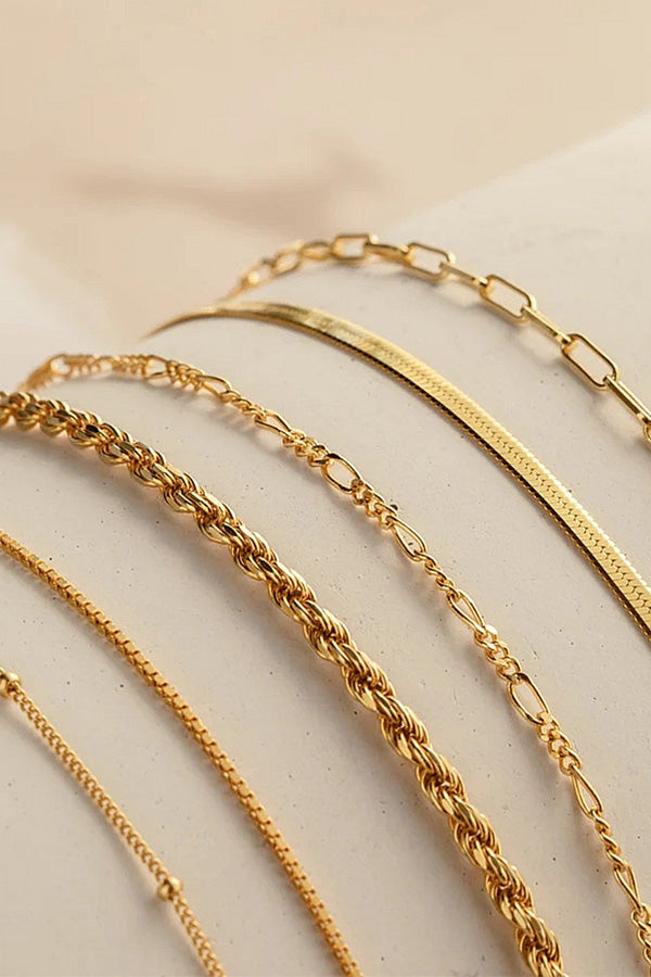 6PCS Simple Geometry Bracelet