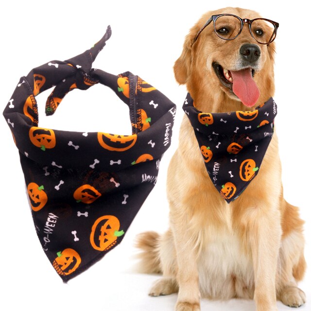 Halloween Themed Bandanas For Dogs