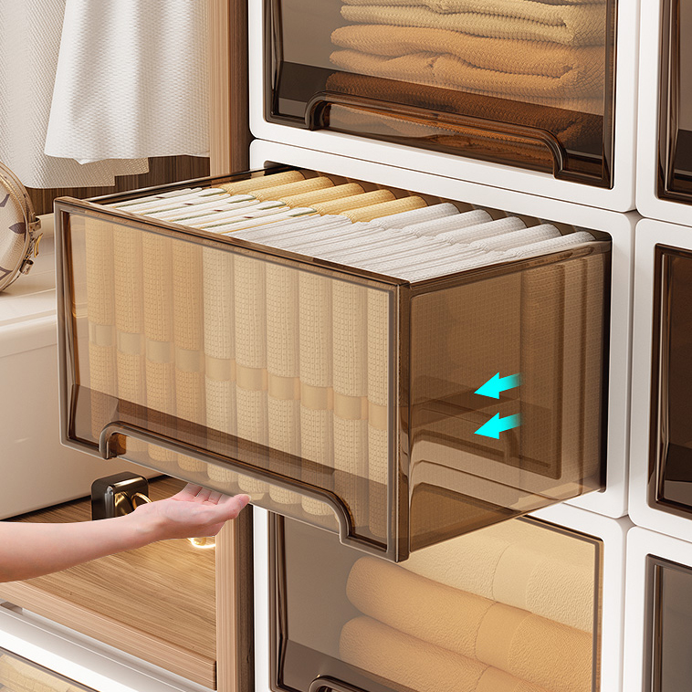 【Closet Underwear Drawer Organizer】Multifunctional Stackable Design for Efficient Storage