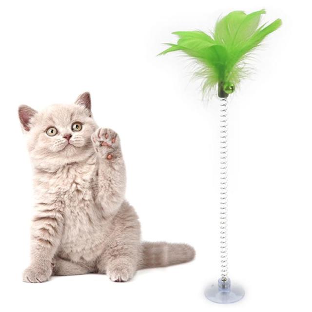Feather Toy With Bell For Cats