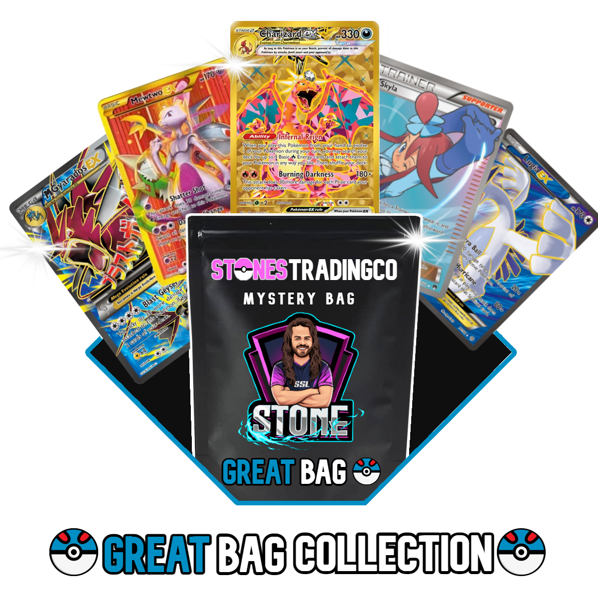 GreatBag - Pokémon Mystery Bags by StonesTradingCo