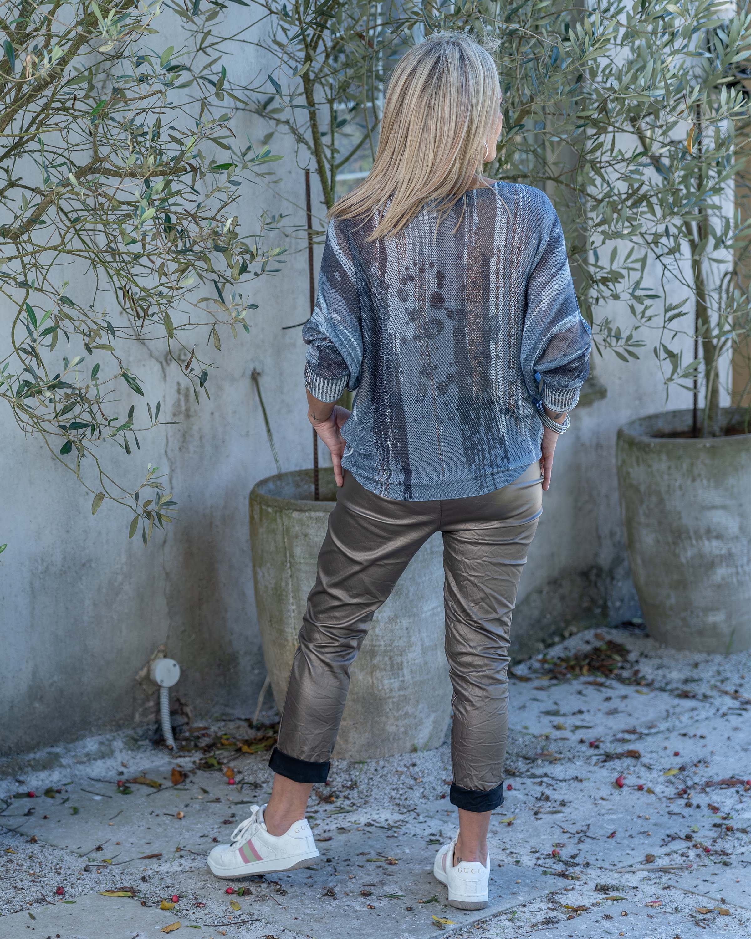 Galaxy Sparkle Knit | Blue