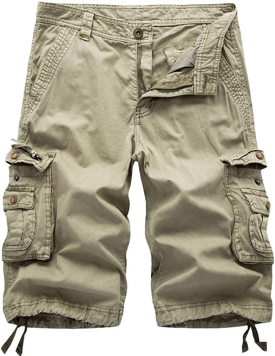 Men's Loose Cargo Shorts with Big Pocket