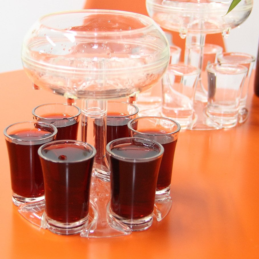 🌼🍷 6 Shot Glass Dispenser and Holder