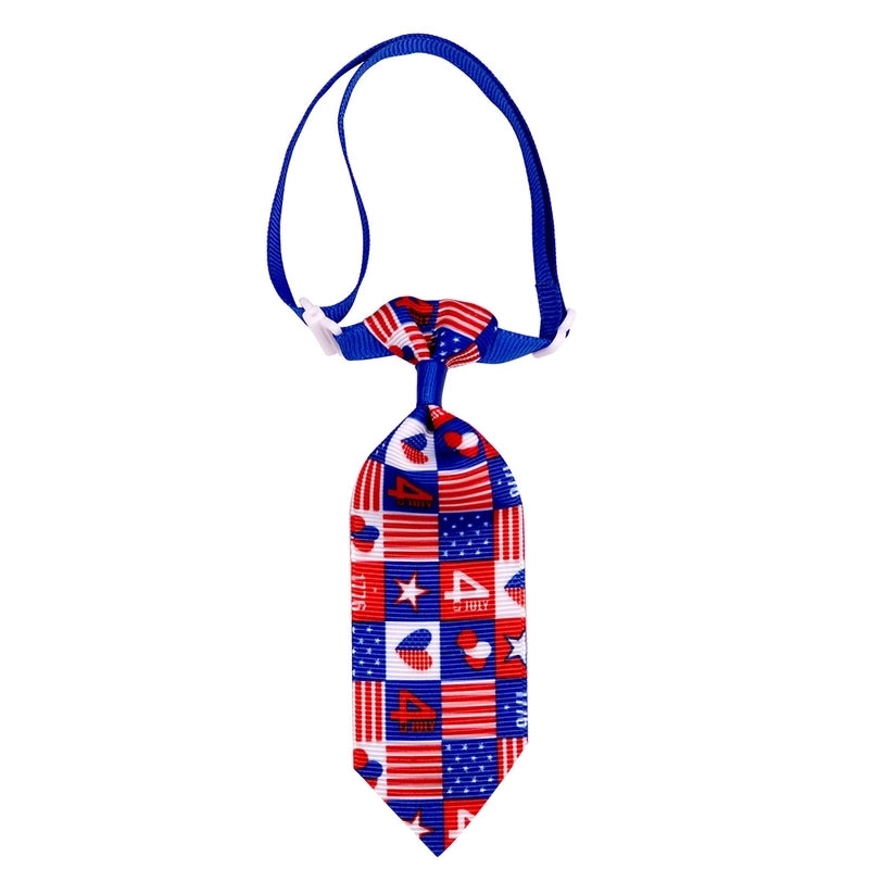 New Everyday Casual Independence Day Dog Tie Accessories
