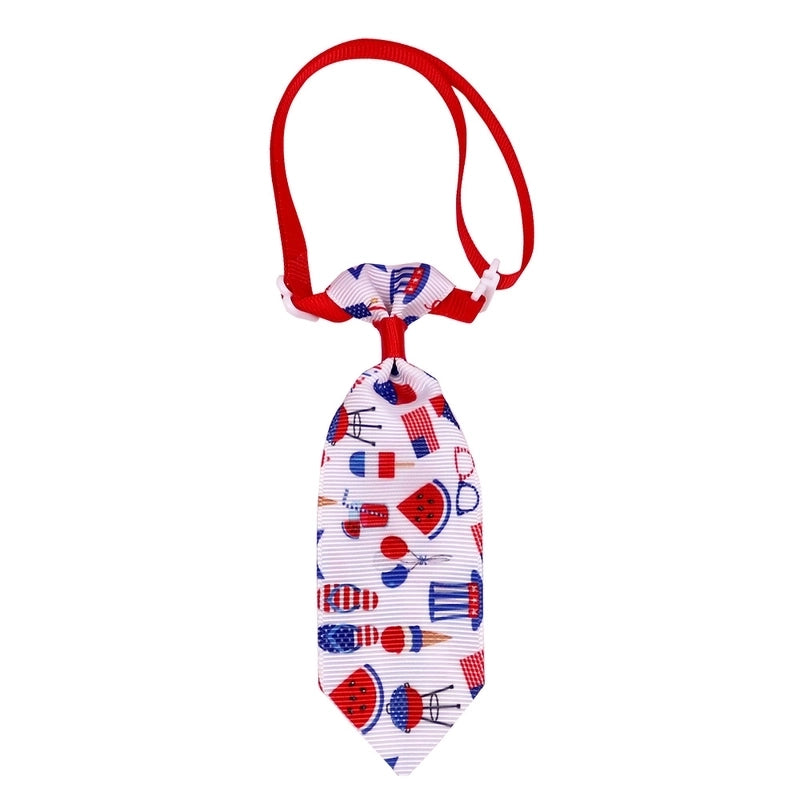 New Everyday Casual Independence Day Dog Tie Accessories