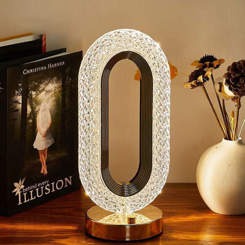 🎅Christmas Sale 49% OFF!!🎄50K+ SOLD! 🎁✨Rechargeable Luxury Crystal LED Night Light Lamp