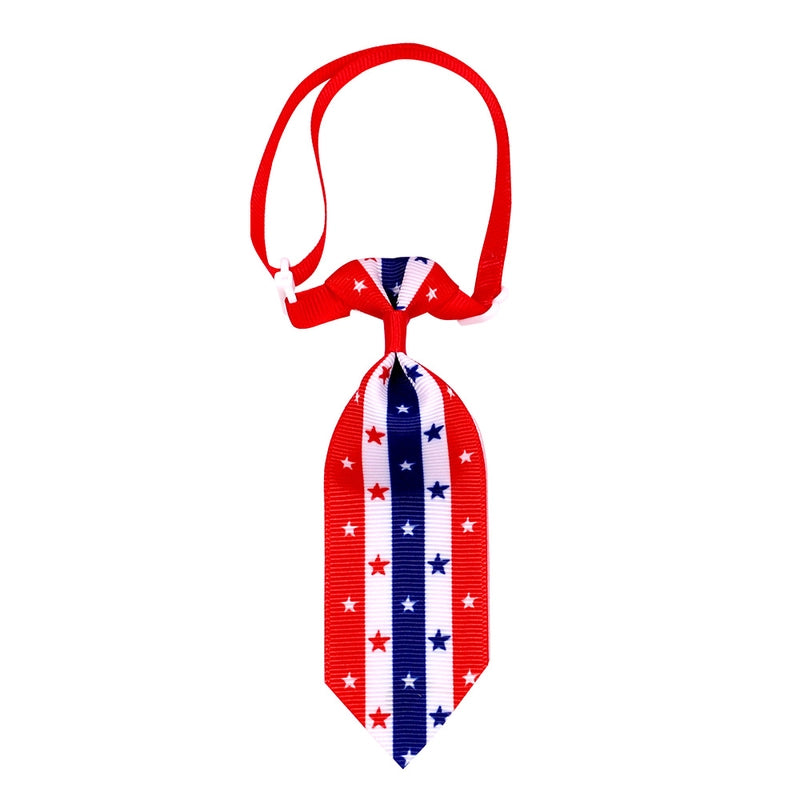 New Everyday Casual Independence Day Dog Tie Accessories