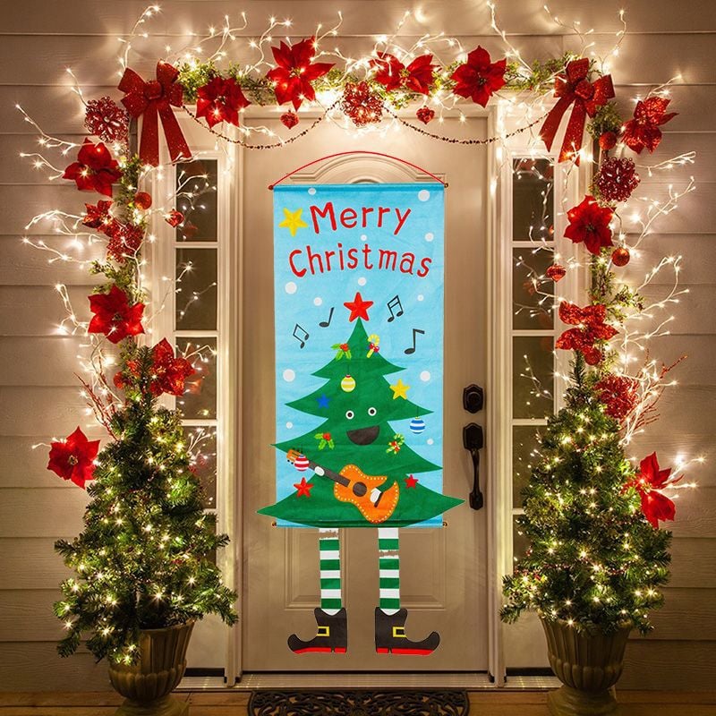 🎁 Merry Christmas Window Sign Banners