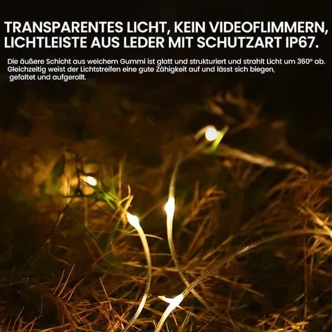 Waterproof Portable Packable Outdoor String Lights