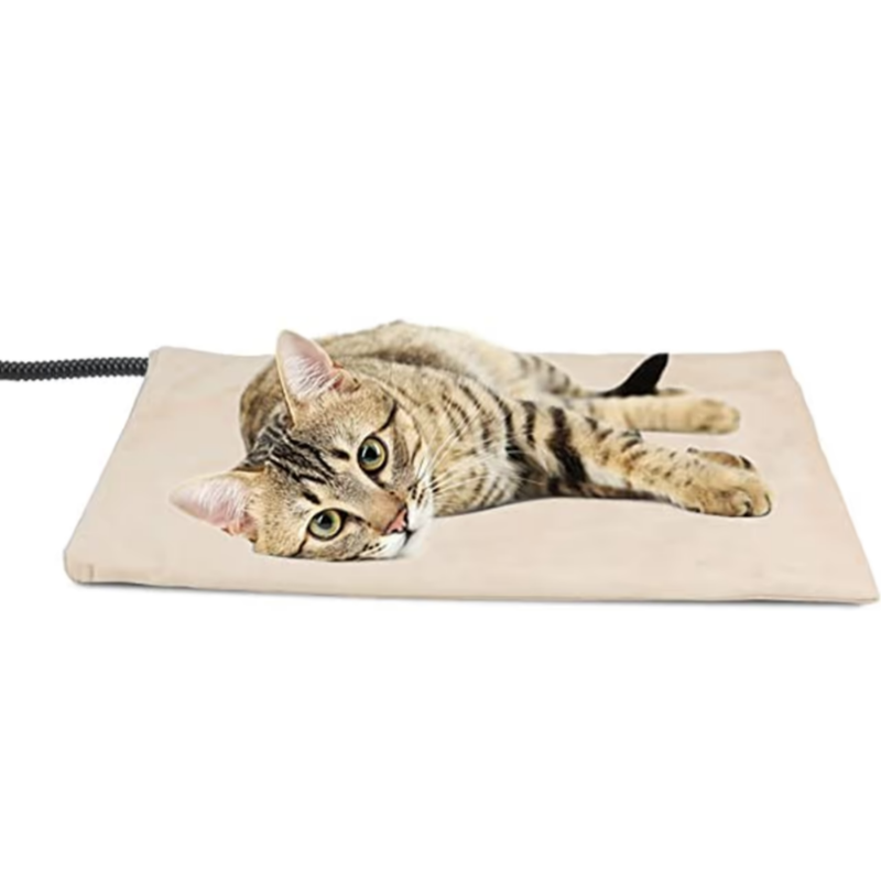 Indoor Pet Heated Bed Mat For Cats And Dogs