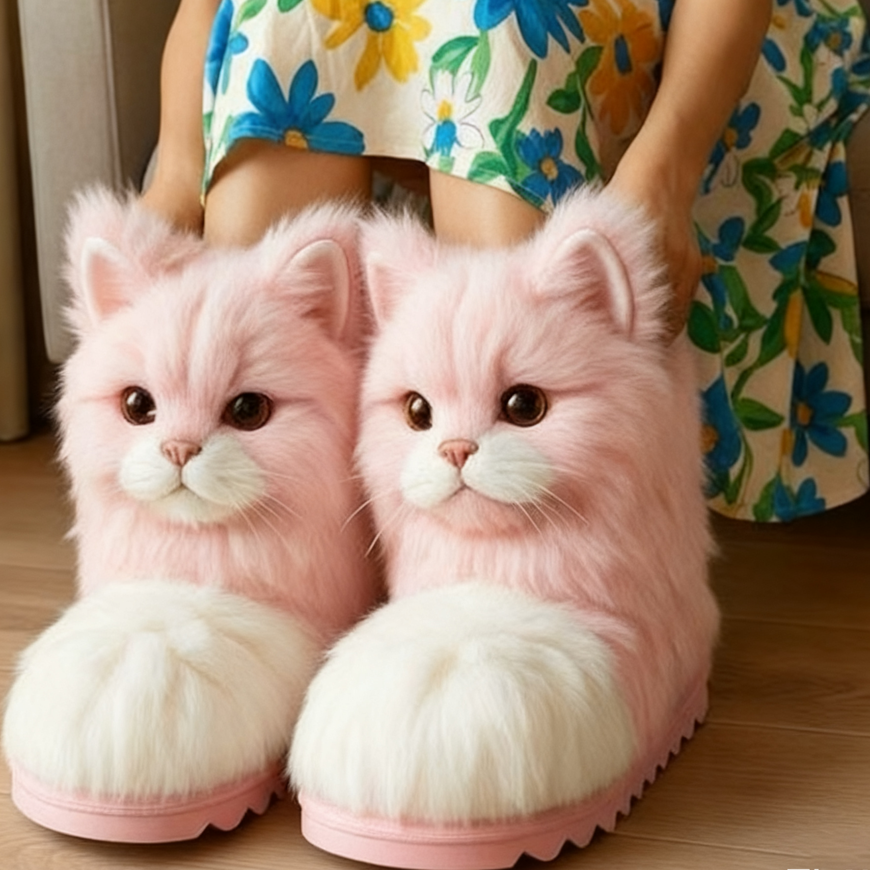 Fluffy Cat Boots for Women Who Love Comfort