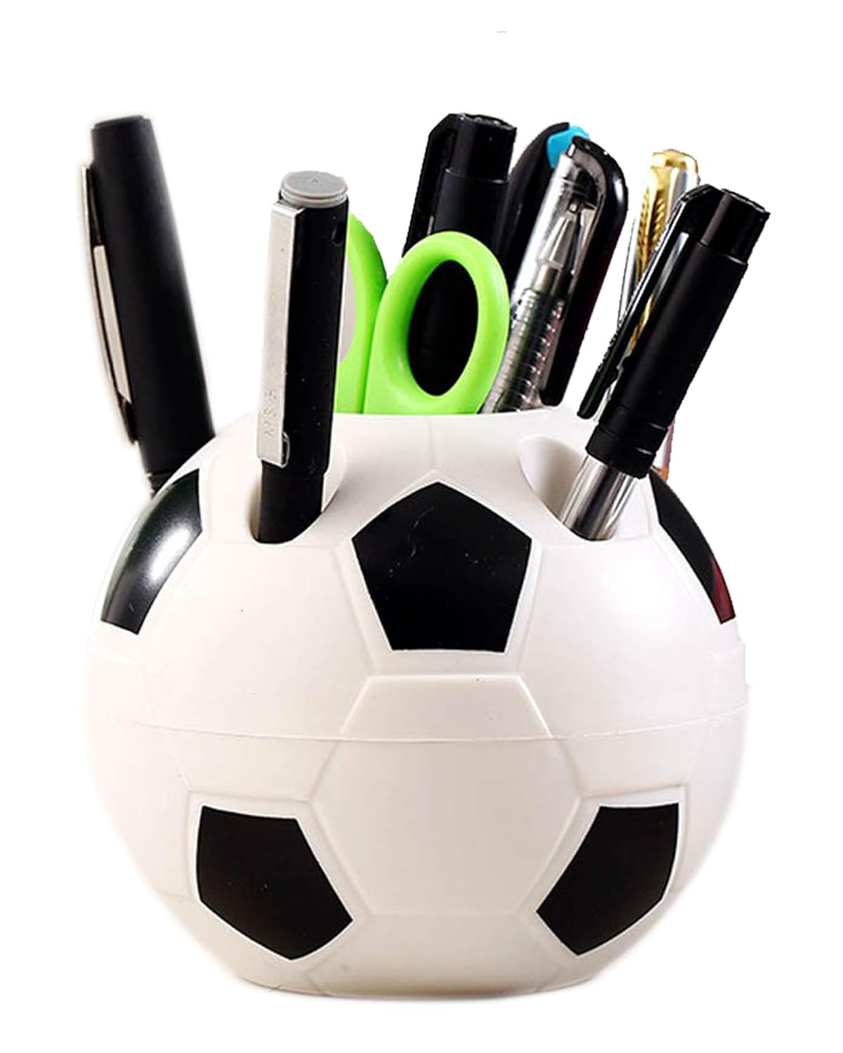 Football Shape Creative Pen Stand Holder For Home And Office