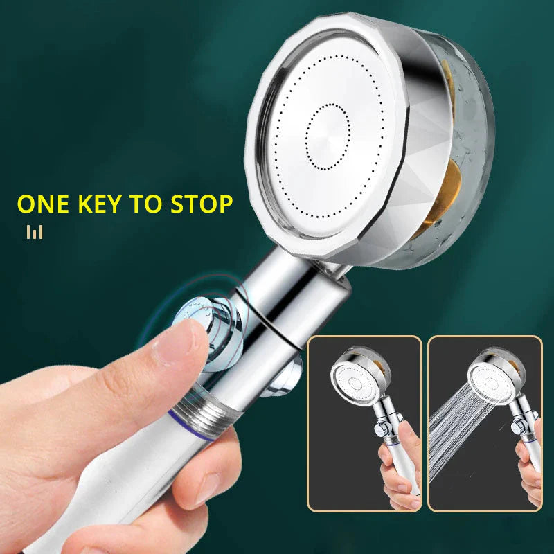 TurboHead - High Pressure Propeller Shower Head