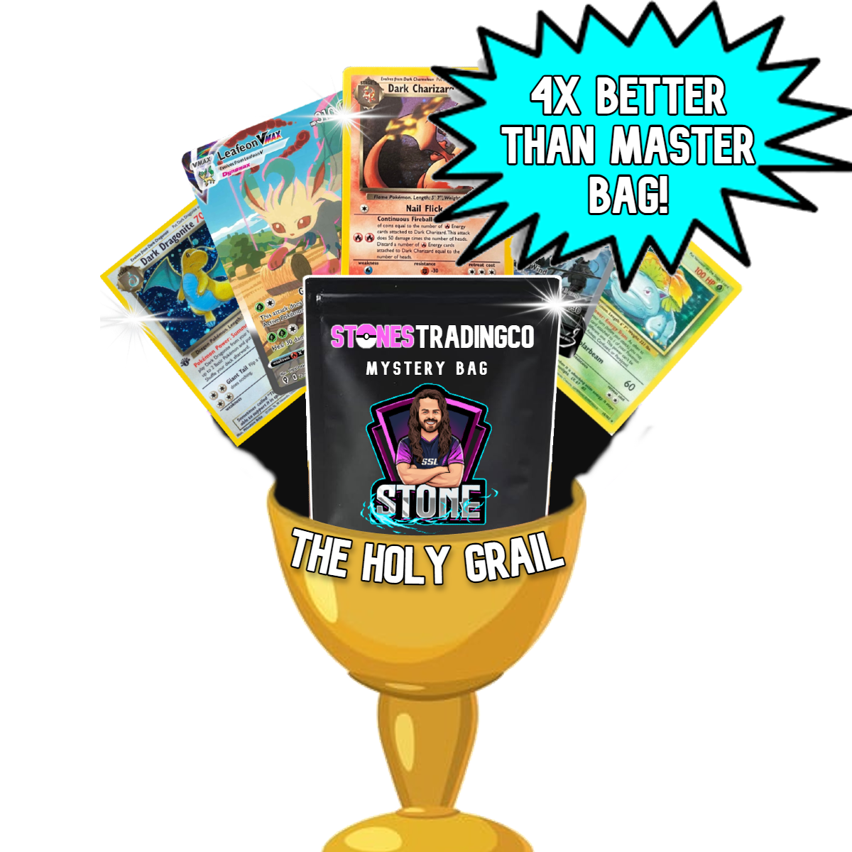 The Holy Grail - Pokemon Mystery Bags By StonesTradingCo