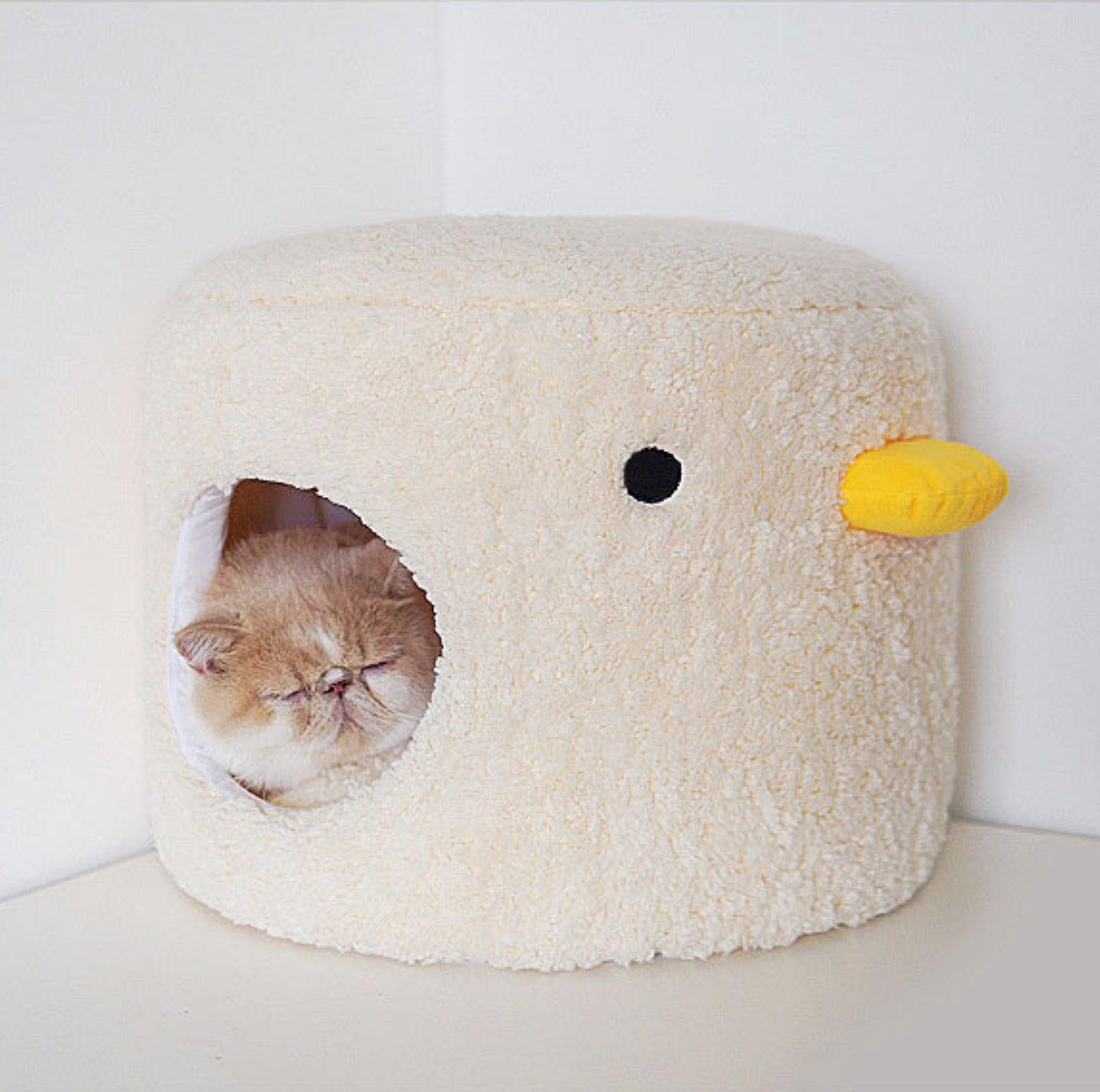 Little Chicken Series- Enclosed Plush Pet Bed