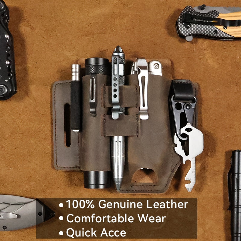 RoamReady Leather Multi-tool Belt Organizer