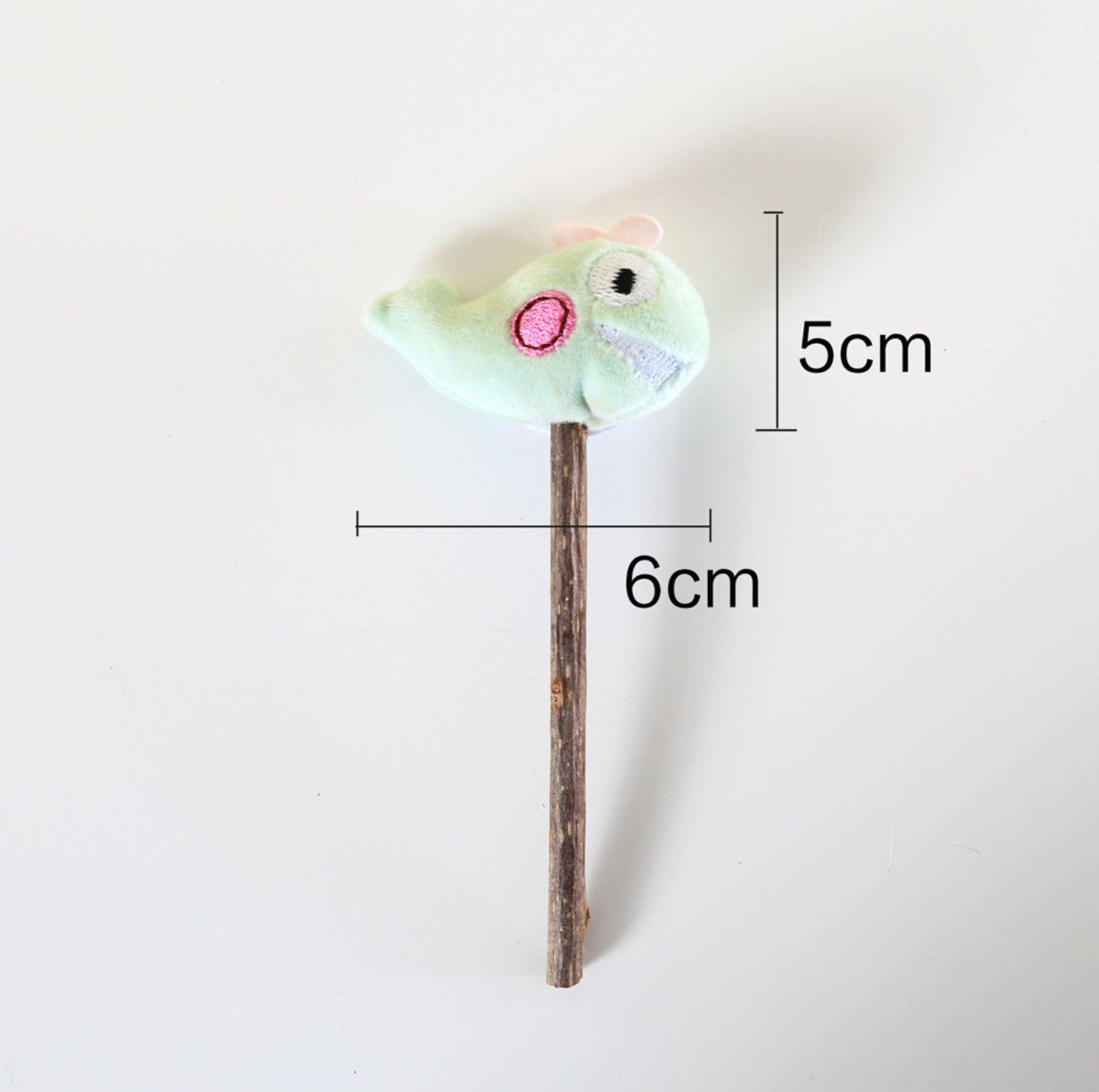 Cartoon Style Plush Polygonum Cat Chewing Toys