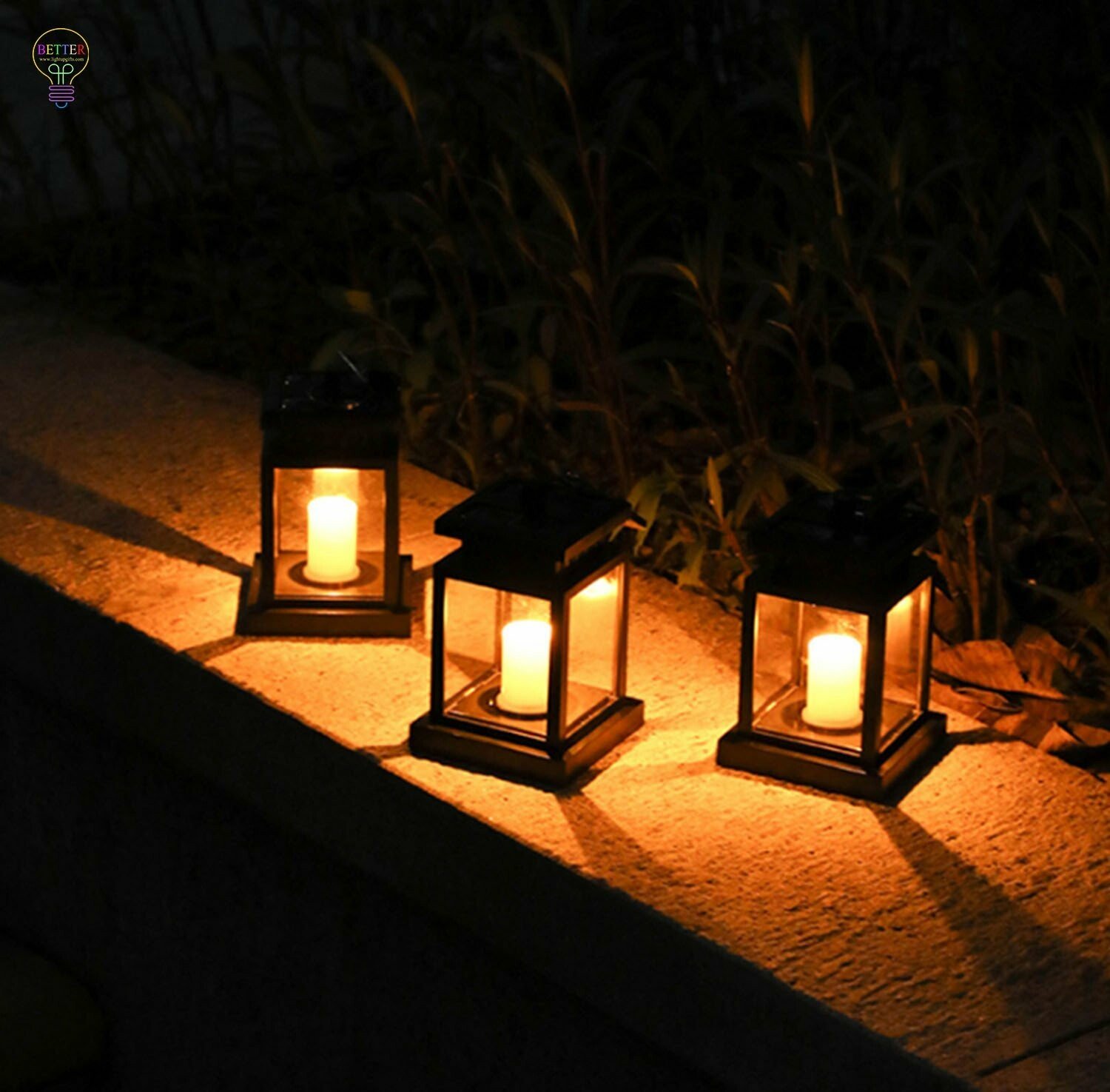 Candle Effect Solar Hanging Lantern