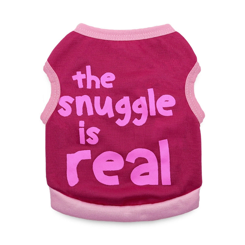 Dog Clothes Summer Clothes Teddy Bear Small Dog Summer Milk Dog Puppy Clothes Pet Dog Vest Summer Thin