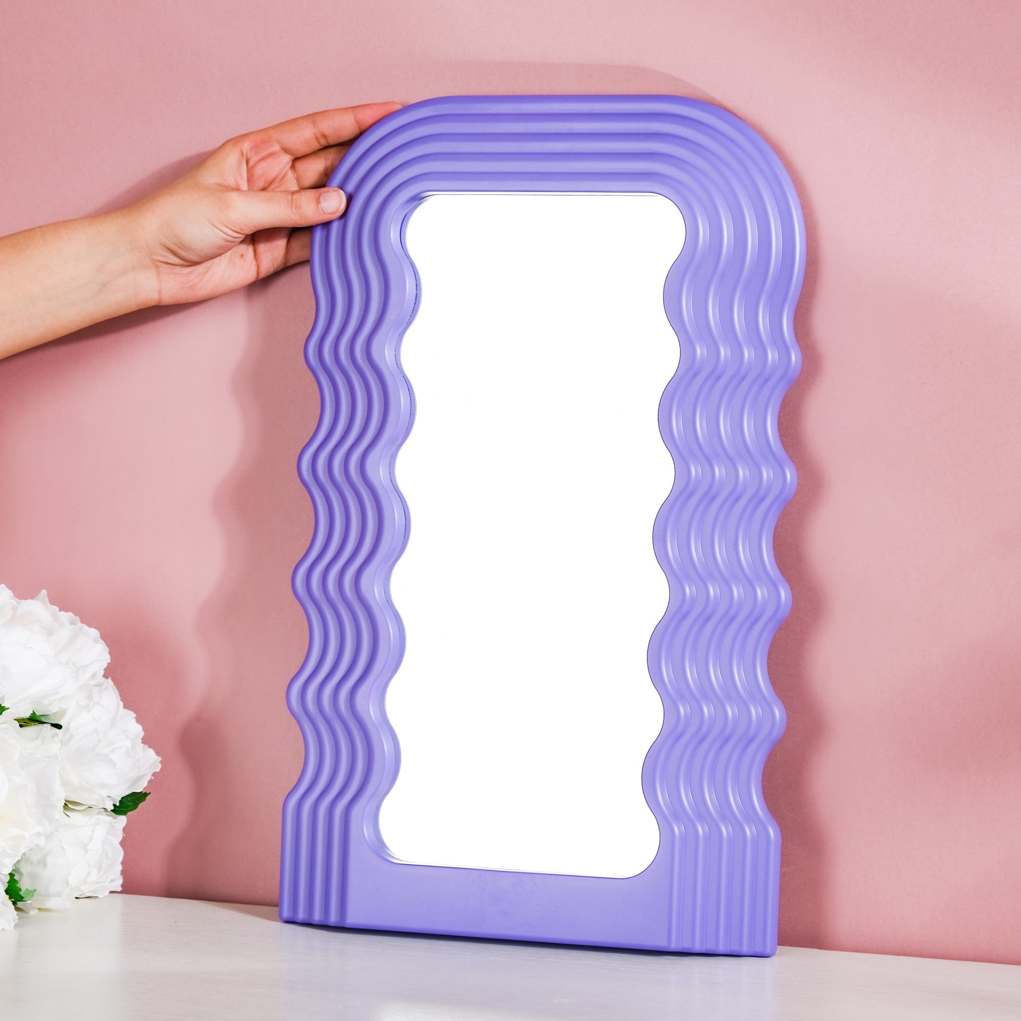 Waves Mirror Purple